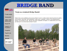 Tablet Screenshot of bridgeband.cz
